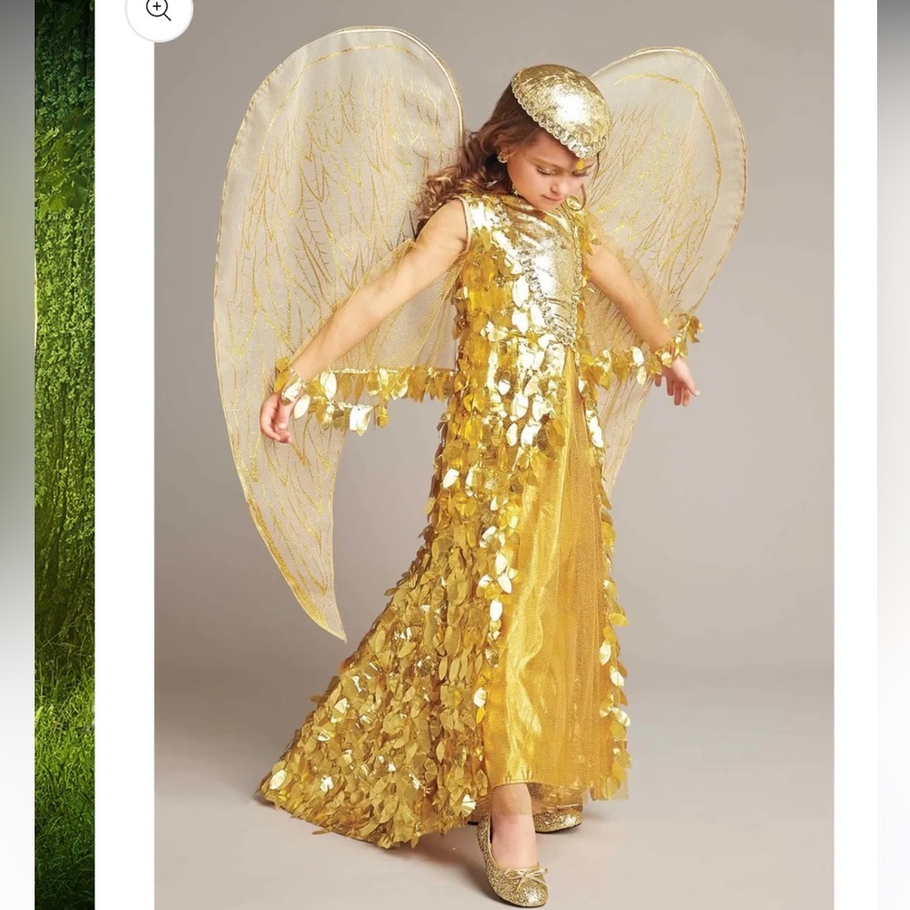Chasing Fireflies Golden Phoenix Costume - Picture 3 of 4